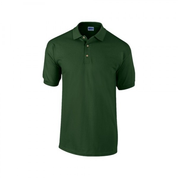 Ultra Cotton galléros piqué póló, narancssárga, XL 