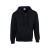 HB Zip Hooded pulóver, fekete