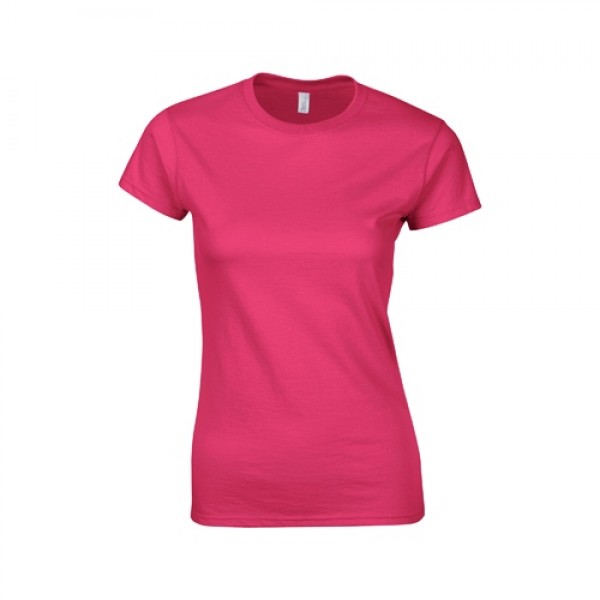 Softstyle Lady póló, pink