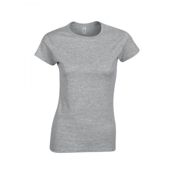Softstyle Lady póló, szürke