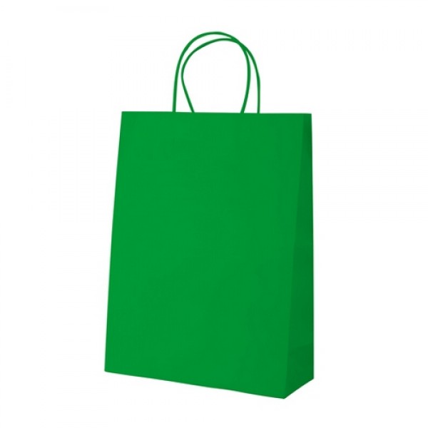 Store papírtáska, zöld