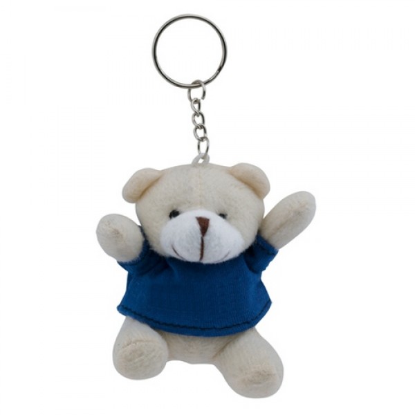 Teddy kulcstartó, kék