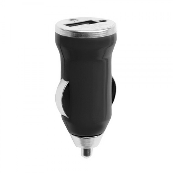 Hikal USB töltő autóba, fekete