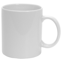 Honan fehér porcelán bögre, fehér