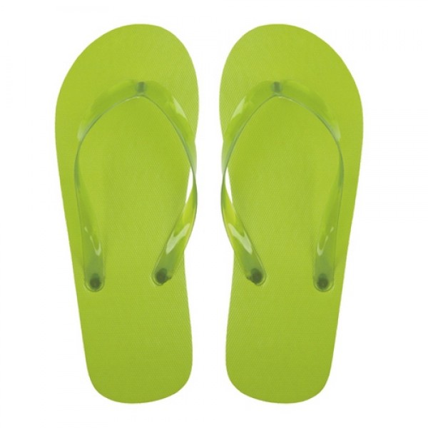 Varadero strandpapucs, lime zöld