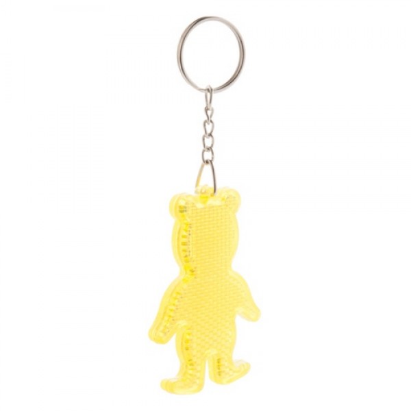 Safebear kulcstartó, sárga