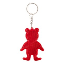 Safebear kulcstartó, piros